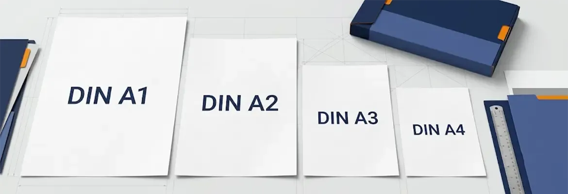 Verschiedene DIN-Formate