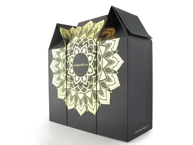 Mattlaminat auf Faltschachteln Veredelte Faltschachtel - Mattlaminat