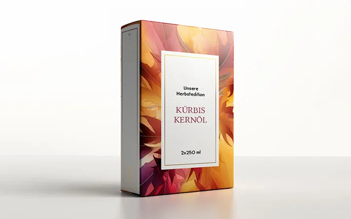 Boîte pliante avec film lisse