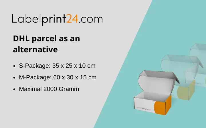 DHL parcel as an alternative