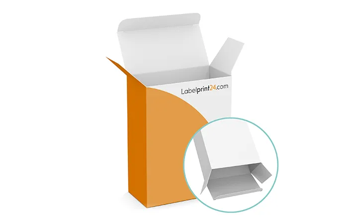 Box with tuck-in flaps