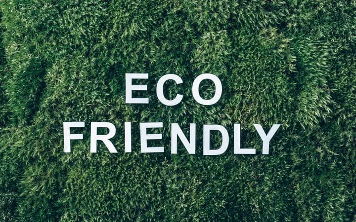 "eco-friendly"- Zeichen "eco-friendly"- Zeichen