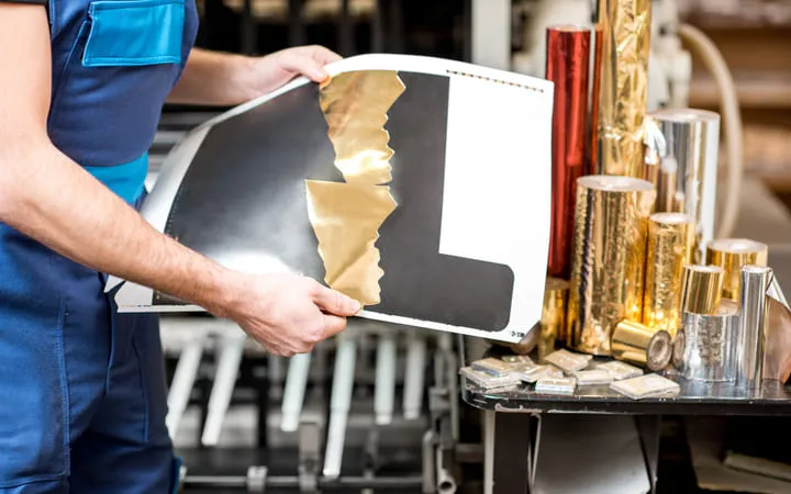 Goldfolienveredlung Goldfolienveredlung