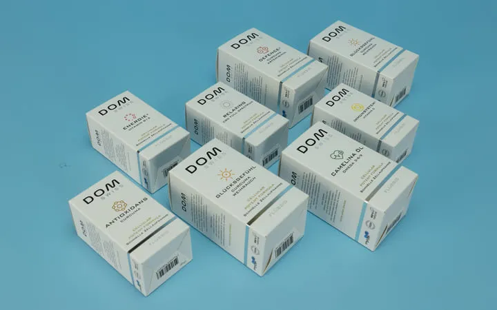 bedruckte Faltschachteln mit Steckboden 