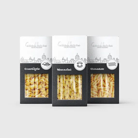 Nudelverpackung Nudelverpackung