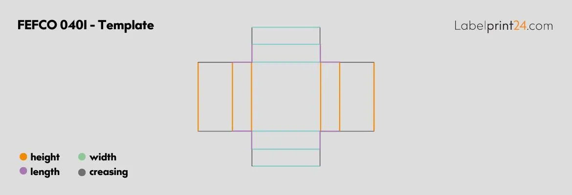 FEFCO 0401 - Template