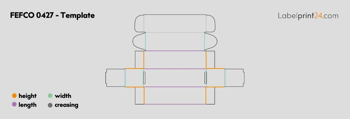 FEFCO 0427 - Template
