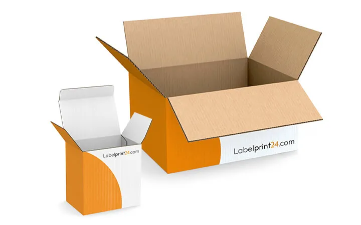 zweiwellige Faltkartons in verschiedenen Größen zweiwellige Faltkartons in verschiedenen Größen