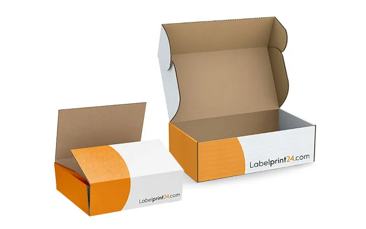 Kartons mit unterschiedlichen Schließverfahren  Kartons mit unterschiedlichen Schließverfahren