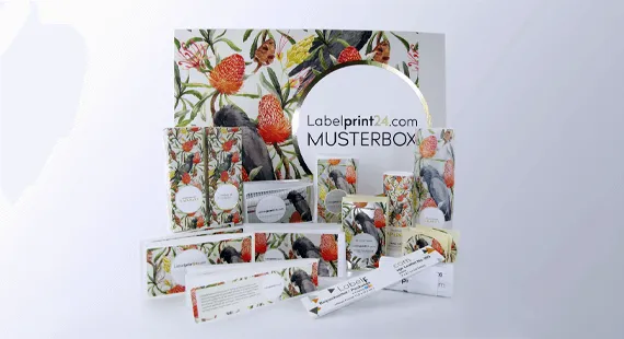 scatola di campioni Labelprint24
