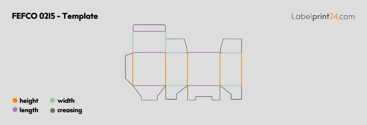 FEFCO 0215 - Template