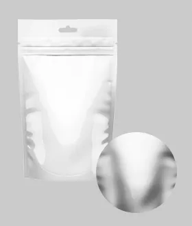 Weiße Folie (Aluminium) - PET/ALU/PE