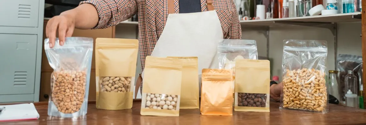 Standbodenbeutel für Lebensmittel Short descriptive text