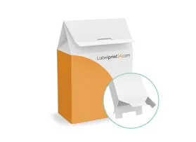 Gable box with snap lock base