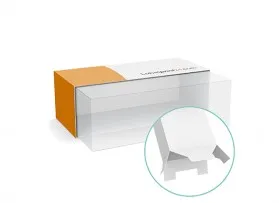 Slipcase with snap lock base