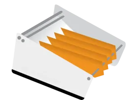 Distributeur d'étiquettes pour rouleaux à enroulement intérieur et extérieur
