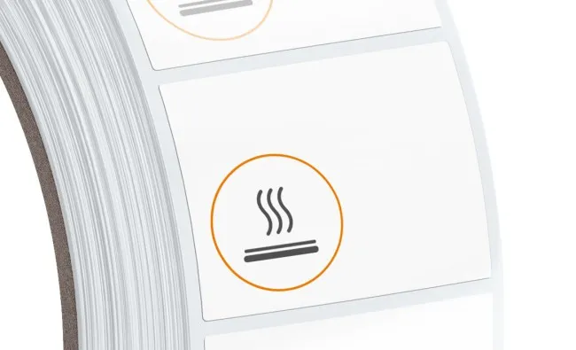 &Eacute;tiquettes de transfert thermique