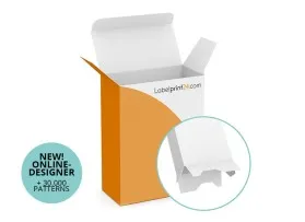 Carton box with crash lock base - standard