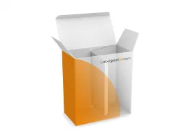 Faltschachtel mit Separator