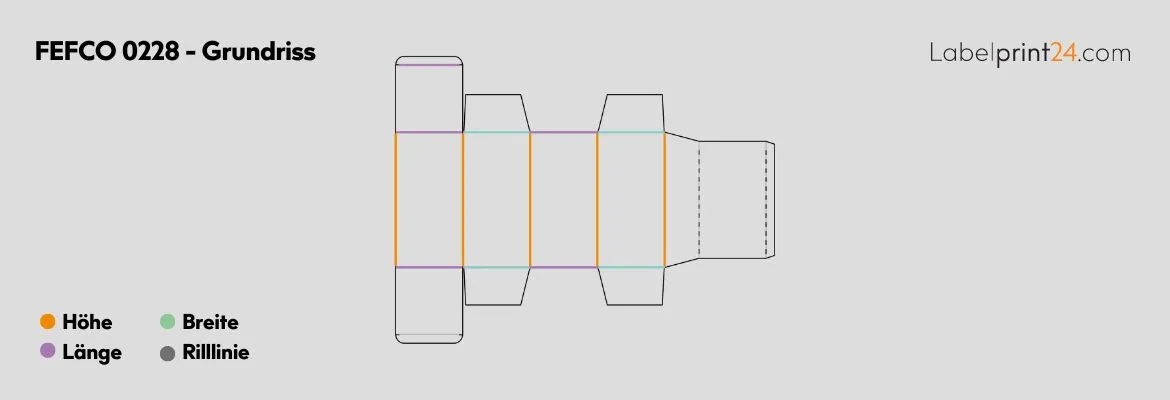 FEFCO 0228 - Grundriss