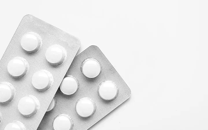 Tabletten in Plisterverpackung  Tabletten in Plisterverpackung