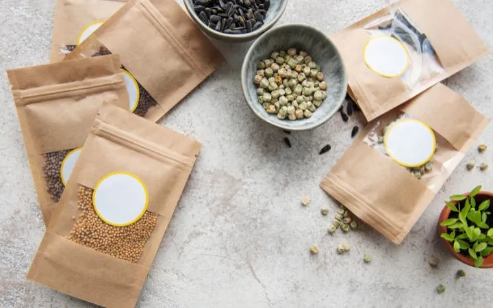 doypacks in different variations