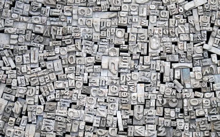 different letter fonts