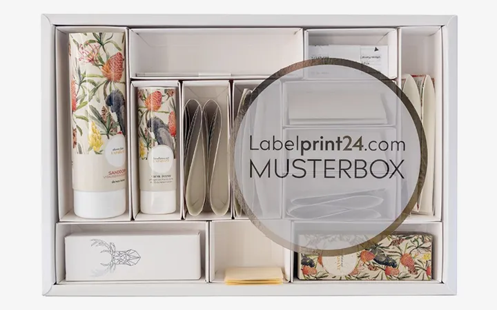 the labelprint24 sample box