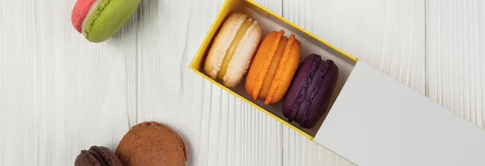 macarons in a box macarons in a box