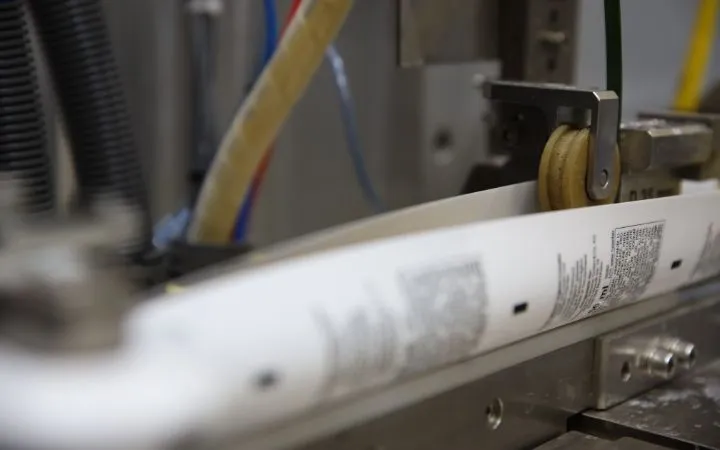 manufactoring process - laminate tubes
