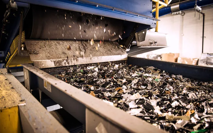 Reinigung und Zerkleinern Reinigung und Zerkleinern