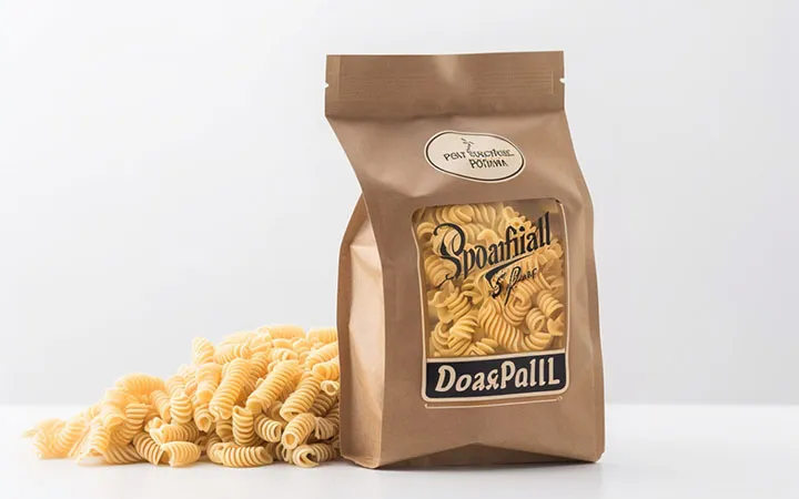 paper packaging for pasta