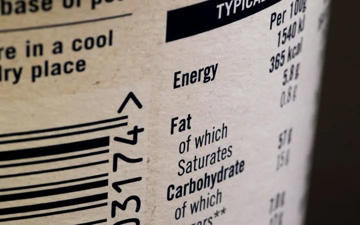 Lebensmittel Beschriftung Lebensmittel Beschriftung