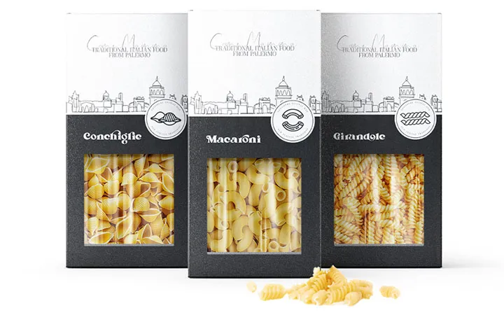 Faltschachtel als Lebensmittelverpackung