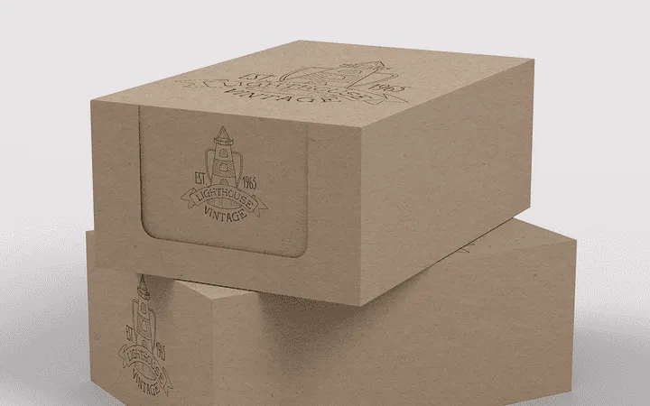 Naturkarton für Thekendisplays