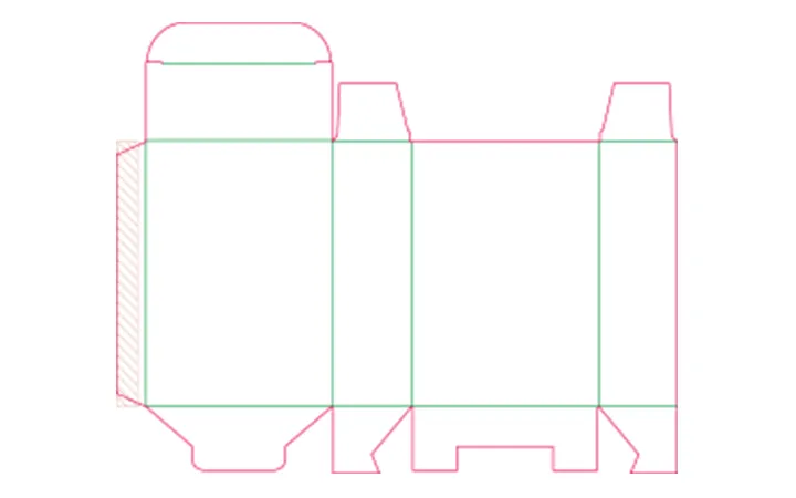Faltschachtel mit Steckboden als Aufbau Faltschachtel mit Steckboden als Aufbau