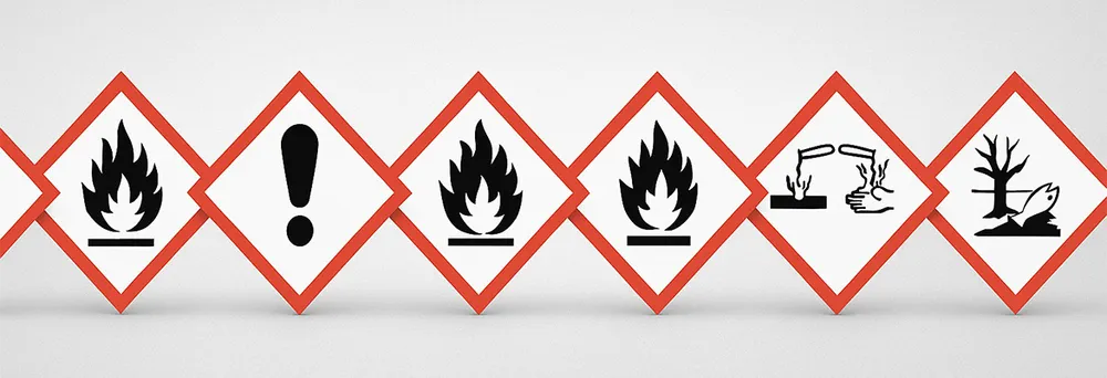 Verschiedene GHS Gefahrensymbole Verschiedene GHS Gefahrensymbole