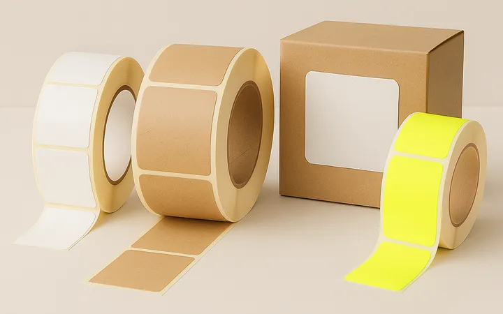 different paper labels different paper labels