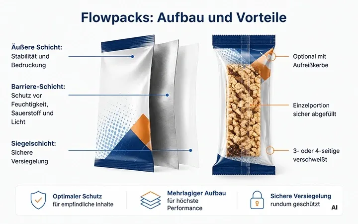 Flowpack Vorteile Flowpack Vorteile