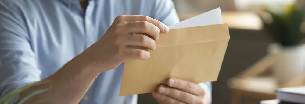 Briefumschlag DIN lang