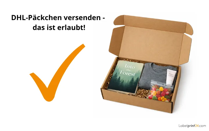 DHL-Päckchen versenden - das ist erlaubt