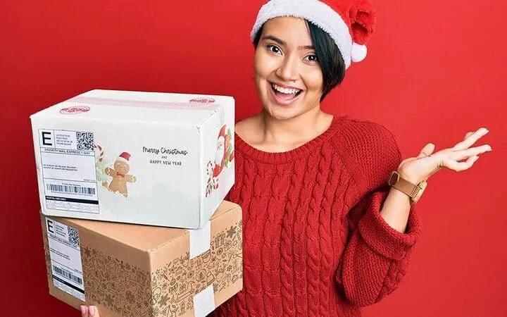 Printed shipping packages