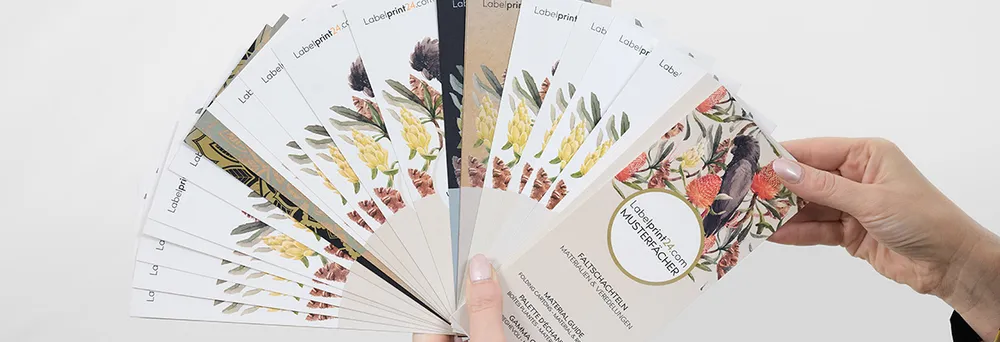 Druck auf verschiedenen Materialien - Muster Druck auf verschiedenen Materialien - Muster