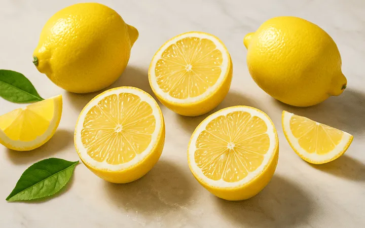 Succo di limone per rimuovere le etichette