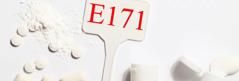 E171 Zeichen - Zusatzstoffe E171 Zeichen - Zusatzstoffe