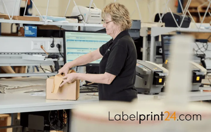 Pakete für den Versand vorbereiten bei Labelprint24