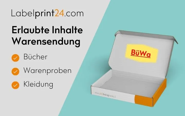 Erlaubte Inhalte bei Bücher und Warensendungen