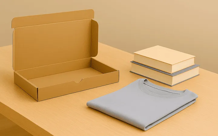 Maxibrief der versandfertig gemacht wird mit Inhalt Maxibrief der versandfertig gemacht wird mit Inhalt