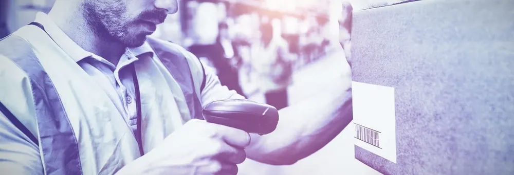 Barcode Etikett einscannen