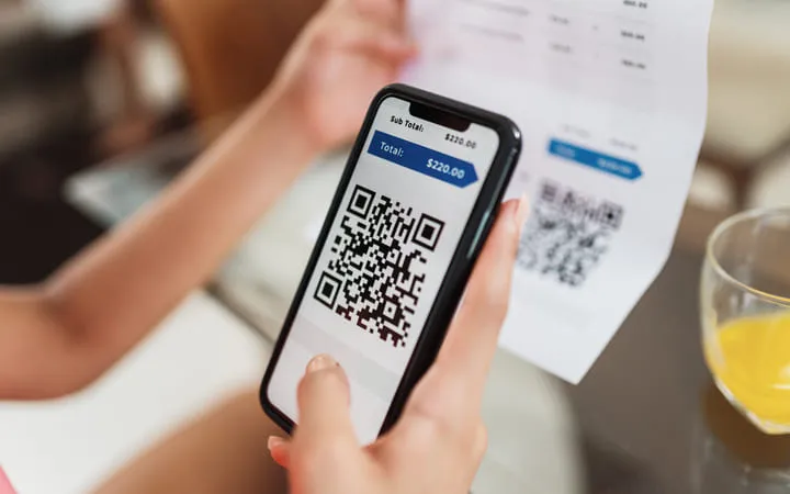 QR Code mit dem Handy scannen